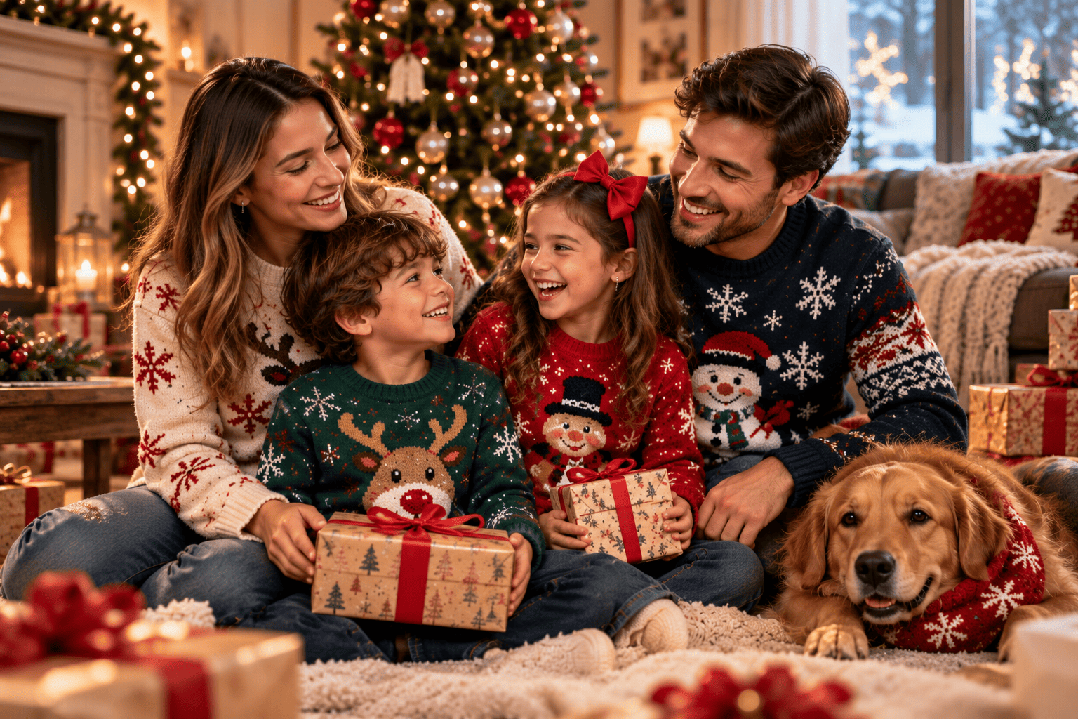 buzos navideños para niños