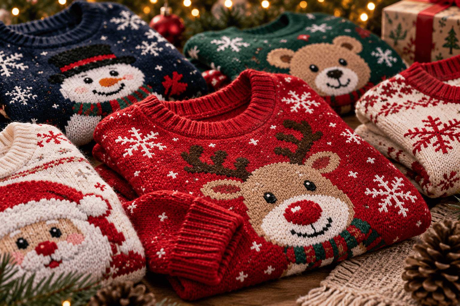 sacos navideños infantiles